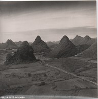 Grande Photographie Aérienne/Retirage D'époque/Viet Nam/Baie D'Along/Frassati/La Tête De Chien/Vers1945-1955    PHOTN466 - Autres & Non Classés