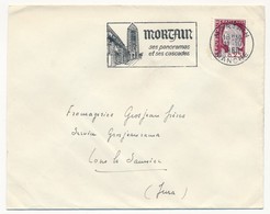 Enveloppe - OMEC Secap - MORTAIN, Ses Panoramas Et Ses Cascades - Mortain (Manche) - 1960 - Mechanische Stempels (reclame)