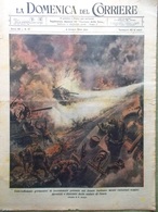 La Domenica Del Corriere 8 Ottobre 1944 WW2 Isola Peleliu Giappone Carri Armati - Guerra 1939-45