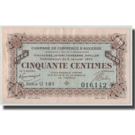 France, Auxerre, 50 Centimes, 1920, SUP, Pirot:17-23 - Chambre De Commerce