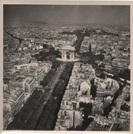 Grande Photographie Aérienne/Tirage D'époque/France /Arc De Triomphe De Paris / Vers 1930-1950   PHOTN486 - Andere & Zonder Classificatie