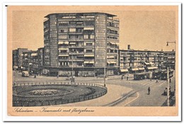 Schiedam, Koemarkt Met Flatgebouw - Schiedam