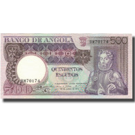 Billet, Angola, 500 Escudos, 1973, 1973-06-10, KM:107, SPL - Angola