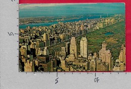 CARTOLINA VG STATI UNITI - NEW YORK CITY As Seen From The Empire State Building Observatory - 9 X 14 - ANN. 1968 - Multi-vues, Vues Panoramiques