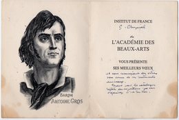 VP13.162 - Autographe De Mr G. CHEYSSIAL Artiste Peintre Grand Prix De Rome De L'Académie Des Beaux Arts - Autres & Non Classés