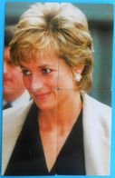 PRINCESS DIANA 1961 - 1997 ... Puzzle Set Of 4. Limited Cards 400.ex Only * Lady Di Princesse Diana Forever England Rose - Puzzles