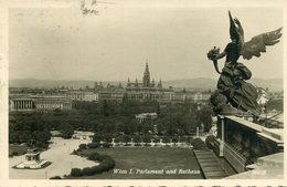 005772  Wien - Parlament Und Rathaus  1938 - Ringstrasse