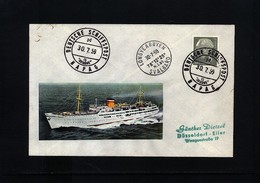 Germany / Deutschland 1959 Polar Line - Ship Ariadne - Polar Ships & Icebreakers