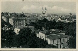 005781  Wiener Neustadt  Gesamtansicht  1941 Mit Stempel D. Flugzeugführerschule - Wiener Neustadt