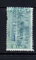 GB Fiscals / Revenues Foreign Bill Two Shillings Green Spacefiller - Revenue Stamps