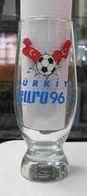 AC - ​UEFA EURO 96 ENGLAND FRUIT JUICE RARE GLASS #3  FROM TURKEY - Other & Unclassified