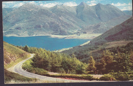 United Kingdom PPC Scotland Loch Duich And The Five Sisters At Kintail GLENROTHES Fife 1968 (2 Scans) - Fife