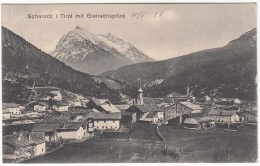 SCHARNITZ In Tirol Mit Gleirschspitze, Gel.1921, 1 Krone Marke, Gel.v.Scharnitz Nach Wien, Verlag A.J.M., Sehr Schöne .. - Scharnitz
