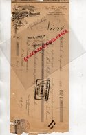 79- NIORT- RARE GRANDE TRAITE IMPRIMERIE GRAVURE NIORTAISE- L. FAVRE-9 RUE VICTOR HUGO- 1907 - Stamperia & Cartoleria