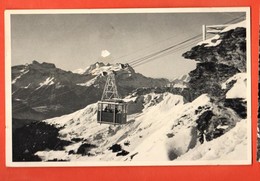 FKF-21 Verbier Bagnes, Téléférique Des Atlas Et Dents Du Midi, Circulé En 1961, Timbre Manque. Kleiner Pr Café Médran GF - Bagnes