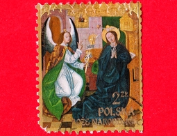 POLONIA - Usato -  2016 - Natale - Christmas - Annunciazione - 2 - Vedi ... - Used Stamps