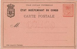 CTN54A- CONGO BELGUE CARTE POSTALE  NEUVE - Stamped Stationery