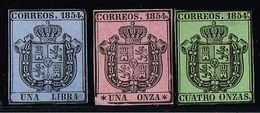 ESPAGNE - 1854 - Service N° 2.3.4. - Servizi