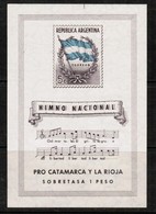 ARGENTINA  Scott # B 10** VF MINT NH Souvenir Sheet SS-353 - Blocks & Sheetlets