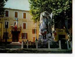 13 TRETS Place Du 14 Juillet Mairie Monument Aux Morts - Trets