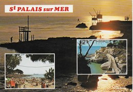 Saint Palais Sur Mer : Les Pierrières, La Plage, Le Pont De La Corniche - Saint-Palais-sur-Mer
