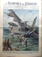 La Domenica Del Corriere 1 Marzo 1942 WW2 Singapore Salvini Nabucco Franco Asia - Weltkrieg 1939-45