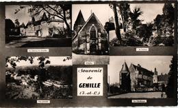 37 .. SOUVENIR DE GENILLE ... MULTIVUES - Genillé