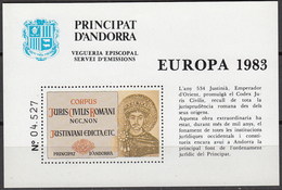 Andorra Vegueria Europa 1983 - Andere & Zonder Classificatie
