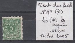 TIMBRE D ALLEMAGNE NEUF (*) Nr  46(*) B SIGNEE COTE 150€ - Unused Stamps