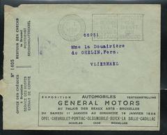 LSC Des CCP Avec Pubs: Général Motors Automobiles  Expo  - Agrafeuses BOSTITCH; Accumulateurs, Chimie E  Obl. 21/01/1936 - Franquicia