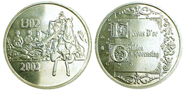 01496 GETTONE TOKEN JETON BELGIUM FICHA COMMEMORATIVE EPERONS D'OR 2002 - Sonstige & Ohne Zuordnung