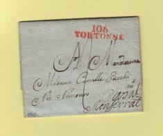 Tortonne - 106 - 1805 - Departement Conquis De Marengo - 1792-1815: Départements Conquis