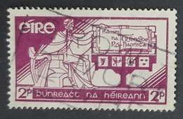 1937 Éire, Ireland, Constitution Day, Used - Gebruikt
