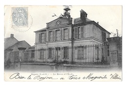 (22014-78) Beynes - La Mairie Et L'Ecole - Beynes