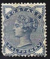 GB 1883 QV 0.5d Wmk Imperial Crown Mint - Unused Stamps