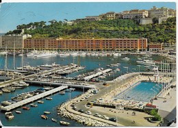 Principauté De Monaco : Piscine Olympique Et Port - Hafen