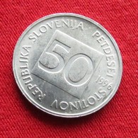 Slovenia 50 Stotinov 1996 KM# 3 Lt 1128 *V1T Eslovenia Slovenija Slovenie - Slovenia