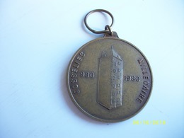 Médaille GOSSELIES Millénaire 980/1980 Nominative Diamètre 4cms - Belgium