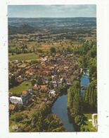 Cp , 46 , BRETENOUX EN QUERCY , Vue Générale Aérienne , Chateau De Castelnau , écrite , Ed. Theojac , N° 17 - Bretenoux