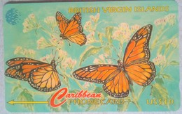 67CBVB Butterflies $10 With Slash C/n - Maagdeneilanden