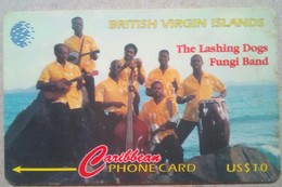 103CBVC Lashing Dogs Band $10 English Rev. - Maagdeneilanden