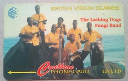 103CBVD Lashing Dogs Band $10 Spanish Rev. - Vierges (îles)