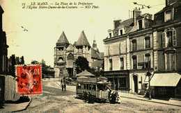 72...SARTHE....LE MANS....la Place De La Prefecture - Le Mans