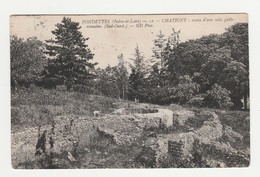 Fondettes.37.Indre Et Loire.Chatigny : Restes D'une Villa Gallo-romaine.1913 - Fondettes