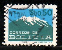 BOLIVIE. N°574 Oblitéré De 1978. Mont Illimani. - Bergen