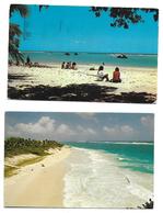 Amérique > Antilles > Barbades -BARBADOS  Lot 2 Cartes Cpsm - Scans R/V- TIMBRE STAMP * PRIX FIXE - Barbades