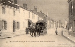 MACHECOUL   -  La Grande Rue - Effet De Ciel Orageux - Machecoul