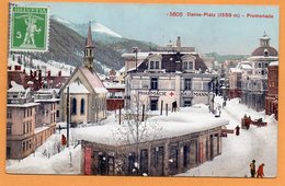 Davos Switzerland 1911 Postcard Mailed - GR Grisons