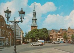 D-25832 Tönning - Eider- Markt Mit Kirche - Church - Cars - Ford Escort - Heide