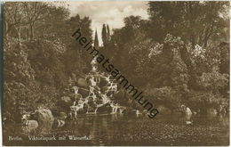 Berlin-Kreuzberg - Victoria-Park - Wasserfall - Foto-Ansichtskarte - Kreuzberg